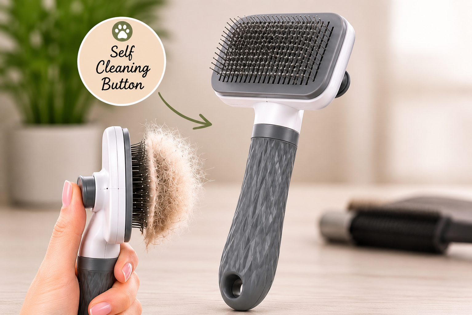 Easy Clean Pet Brush