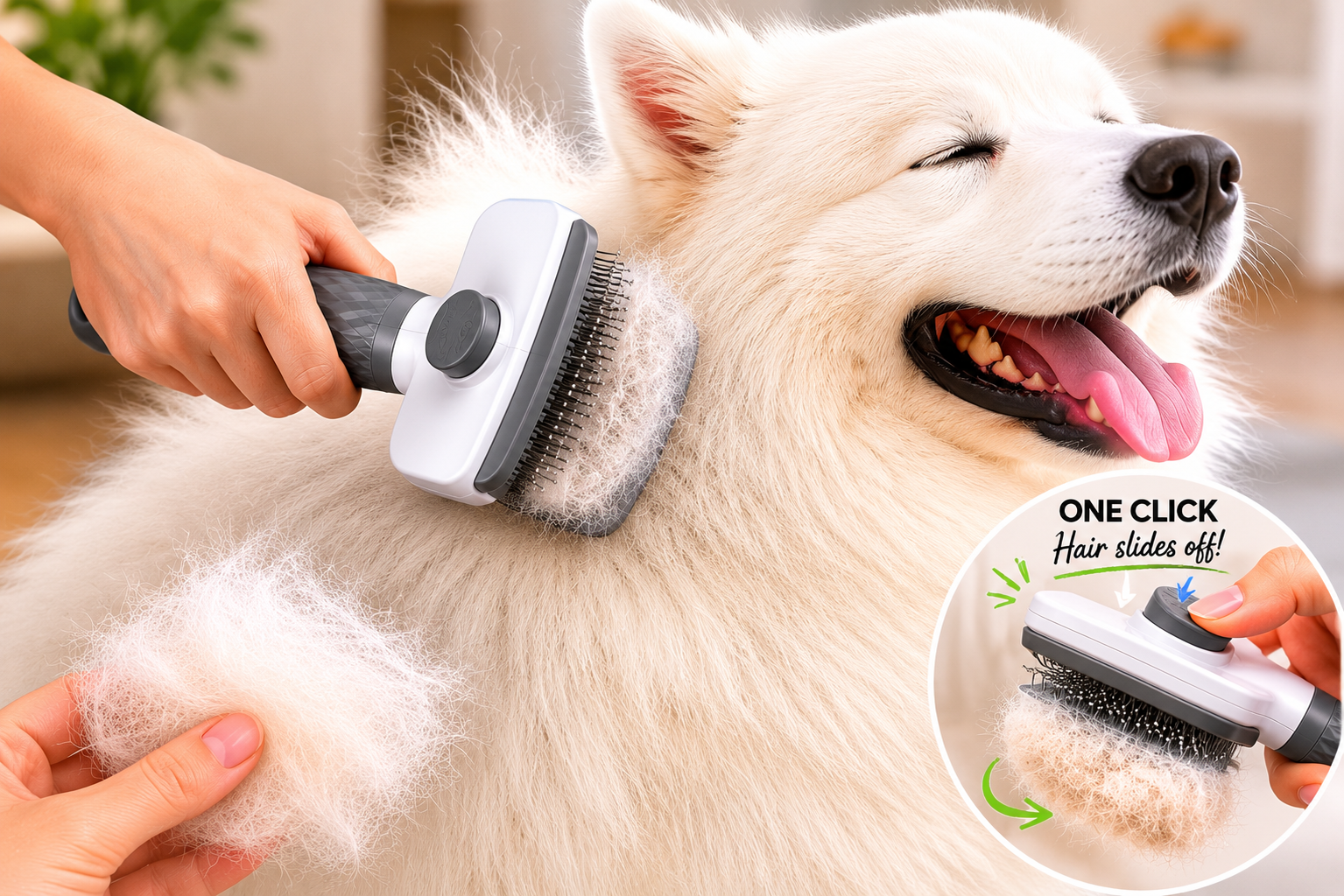 Easy Clean Pet Brush